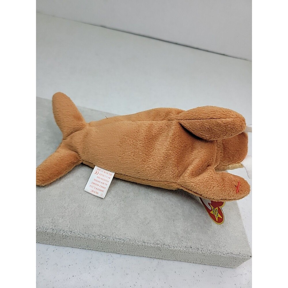 TY beanie babies Tusk the walrus 1996 W/Tags 6" - Picture 16 of 16